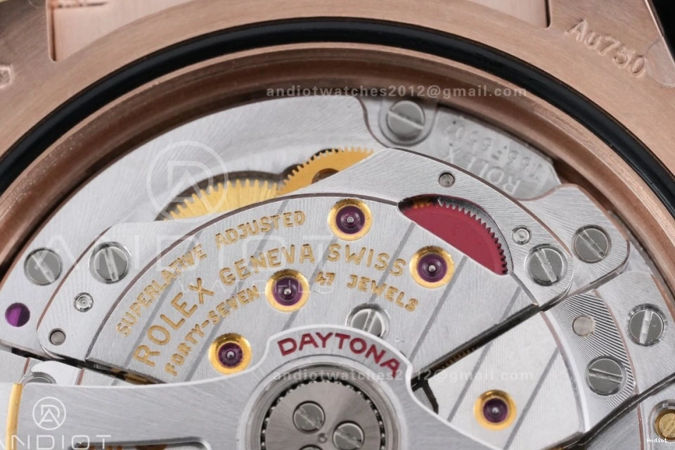 Daytona 126515 On RG Stick DD4131 Oyster-flex 1:1 VSF Black Gain Weight Best Edition Strap Marker Sub-dial Dial 0315
